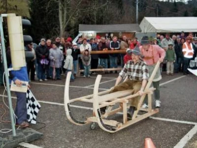 Scheesenrennen und Fasnachtsverbrennung